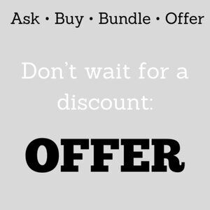 All Reasonable Offers Accepted!